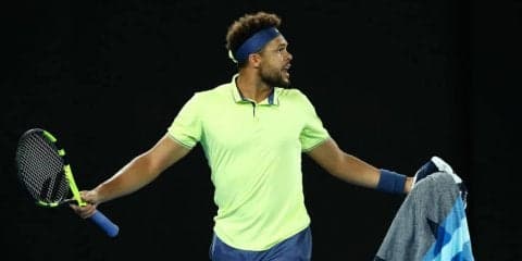 元世界5位のツォンガが右膝不調で「全米オープン」も欠場