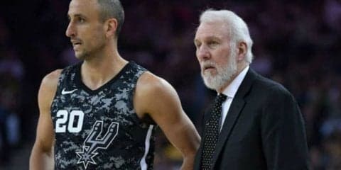 引退を視野に入れているマヌ・ジノビリ、恩師グレッグ・ポポビッチと話し合いへ