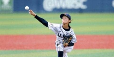 【女子W杯】硬式経験4年、異色の右腕が6回零封　指揮官は期待「早く大黒柱になって」
