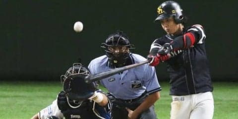 緊迫した試合に終止符を打つ！福岡ソフトバンク・今宮が決勝タイムリー！