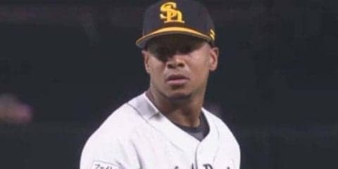 鷹ミランダ、ノーノー達成まで3死届かずも9回途中1失点快投　チームは8連勝