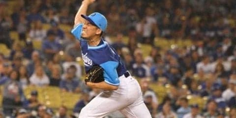 【MLB】前田健太が1回1安打無失点の好救援　安打許すも牽制で刺して打者3人締め