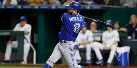【MLB】モラレスが7試合連続ホームラン　メジャー最長記録に王手「とてもうれしい」