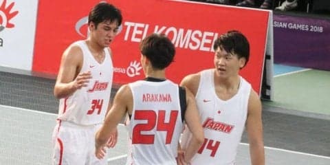 3x3男子日本代表は全試合KO勝利でアジア8強進出「天昇の分も頑張ってメダルを」