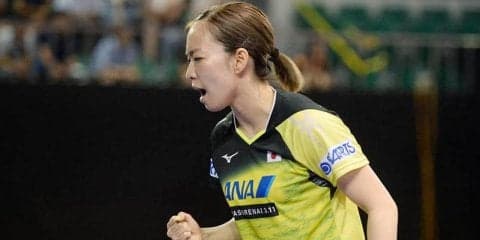 ワールドツアー2大会連続入賞の石川佳純が世界ランク4位で日本人最高位＜卓球・女子 最新世界ランク＞