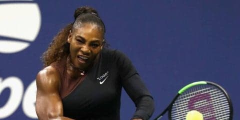 【速報】セレナが第1セットを先取。世界68位との1回戦[全米オープン]