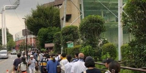 【侍J壮行試合】チケット完売の「高校日本代表VS大学日本代表」、2時間以上前から長蛇の列