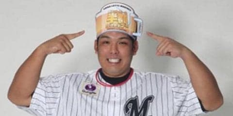 ロッテが31日の日ハム戦で「ビールハット」を配布　井上「ぜひ盛り上がって」