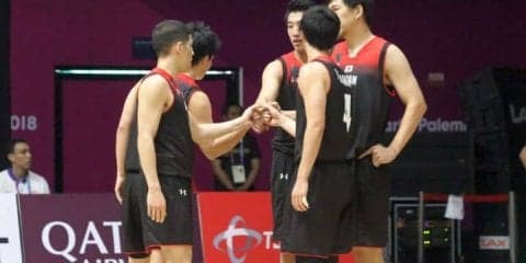 不祥事で4選手が帰国したバスケ男子代表「日本を背負っている以上は勝ちに行く」
