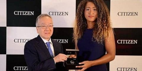 大坂なおみ、シチズンブランドアンバサダーに就任