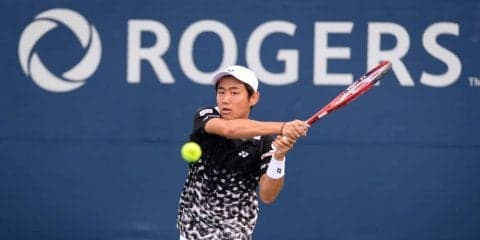 【速報】西岡が第1セット落とす。帝王フェデラーとの1回戦[全米オープン]