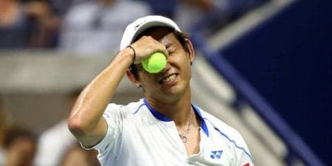 【速報】西岡、フェデラーに完敗。終盤一矢報いるもストレートで初戦敗退[全米オープン]