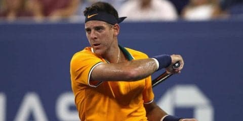 世界3位のデル ポトロは1回戦を危なげなく突破[全米オープン]