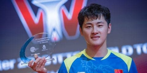 【卓球】中国・ペンホルダーの新鋭が優勝＜ITTFチェコOP　男子最終日の結果＞