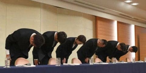 アジア競技大会期間中に買春行為をした永吉、橋本、佐藤、今村に所属クラブも処分