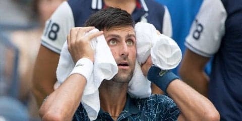 ジョコは「サバイバルモードだった」と1回戦の暑さを語る[全米オープン]