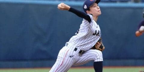 【女子W杯】切れ味抜群のカーブが凄い!?　MLB公式が“注目すべきスター”に谷山を選出