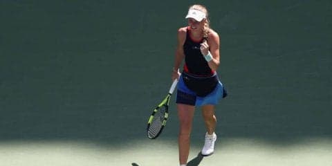 世界2位のウォズニアッキが64位を相手に快勝で2回戦へ[全米オープン]