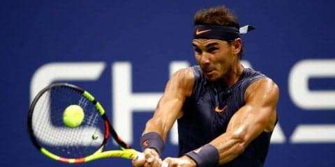 【速報】ナダルが第1セットを先取。世界88位との2回戦[全米オープン]