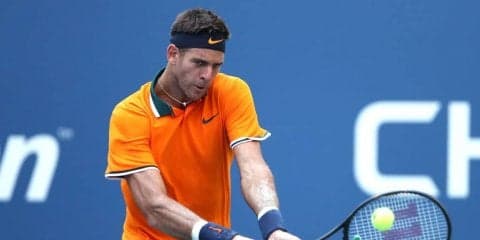 世界3位デル ポトロ「3セットでの勝利は重要なこと」、2回戦もストレートで突破。次戦は32位ベルダスコと[全米オープン]