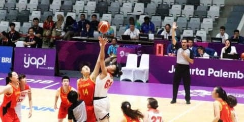 アジア競技大会の女子バスケットボール、日本代表は準決勝で敗れて3位決定戦へ