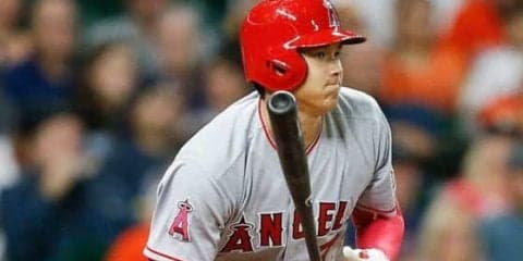 【MLB】大谷翔平、第3打席は四球　シモンズの適時打で一塁から快足飛ばし生還