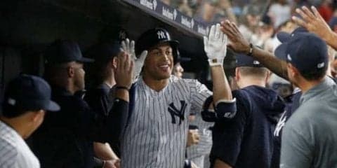 【MLB】通算300号のスタントン、スピード達成にも謙虚「記録は狙うものではない」