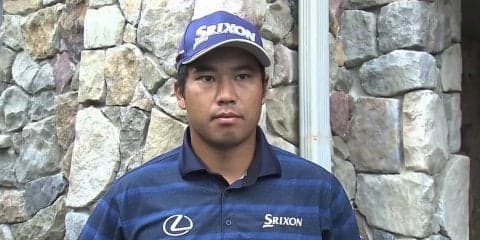 松山英樹「チグハグだったが最後は良かった」　初日終了後インタビュー