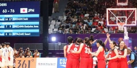 女子日本代表が『走るバスケット』で逆転勝利、アジア競技大会の銅メダルを獲得！