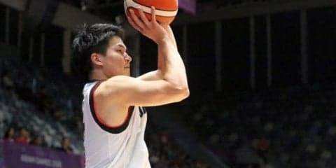 8人のバスケ男子日本代表、アジア競技大会ラストマッチでインドネシアに競り勝つ