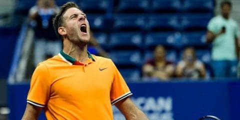 世界3位デル ポトロ「本当に良い戦いだった」。32位ベルダスコにストレート勝利で、同大会3年連続4回戦進出[全米オープン]