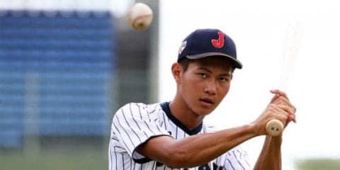 【侍U-18代表】藤原恭大が課す役割と自覚「僕と小園がこのチームを引っ張っていかないと」