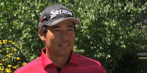 松山英樹「パットをしっかり立て直したい」2日目終了後インタビュー