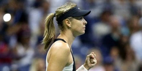 シャラポワがベスト16進出。オスタペンコをストレートで下す[全米オープン]