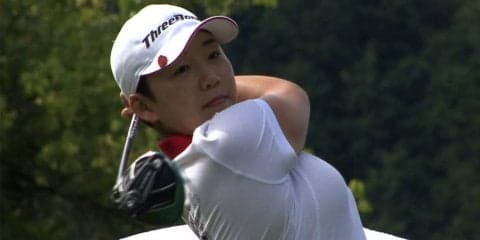 まさかの中断を挟んだ申ジエ vs 小祝さくらの戦い