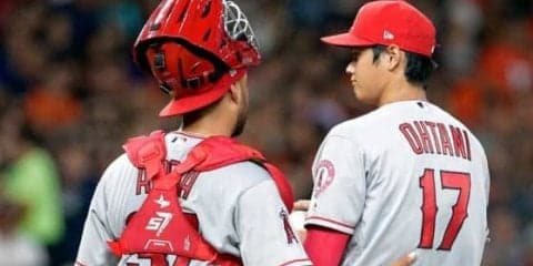 【MLB】大谷の新女房役は超ポジティブ思考!?　3回に球速低下も「全く感じなかった」