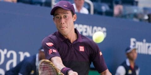 錦織がベスト8進出「判断力や集中力を保つのがすごく大変だった」。酷暑の中の試合を振り返る[全米オープン]