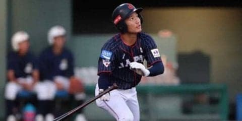 【侍U-18代表】常葉大菊川・奈良間の犠飛で先制　勝てばスーパーラウンド進出が決定