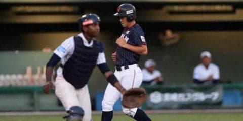 【侍U-18代表】蛭間＆根来の適時打で追加点　3回表終え7-0でリード