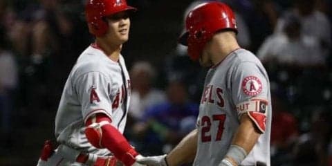 【MLB】大谷、左腕から初弾で松井氏に並ぶ1年目16号　1位城島氏に「2」…エ軍は敗戦