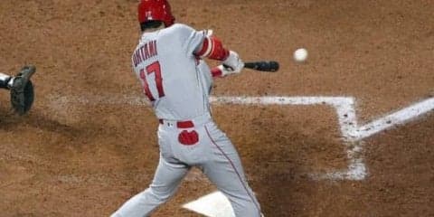 大谷翔平の16号ソロ、MLB公式サイトもトップで速報「左腕から今季初本塁打」