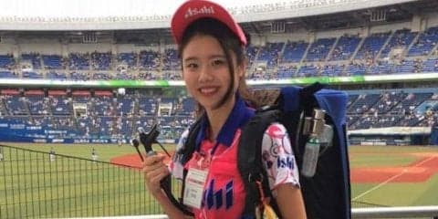 ロッテのビール半額デー、売り子ペナントレース参加者はなつきさんが売り上げ1位