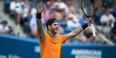 世界3位デル ポトロ「戻ってこられて凄く嬉しい」。2年連続ベスト4入りを果たし、次戦はナダルと[全米オープン]