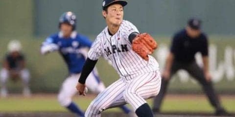 【侍U-18代表】吉田輝星、初回3ラン浴びるも2回は無失点　最速は149キロ