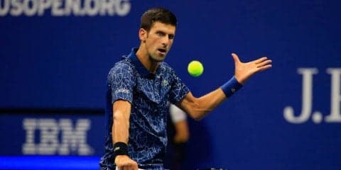 【速報】ジョコが第2セットを連取。粘るミルマンに苦戦しながらも勝利まであと1セット[全米オープン]