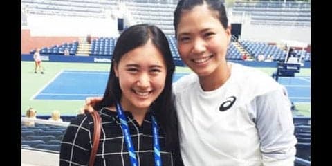 もうひとつの全米OP物語。「華の94年組」小和瀬望帆はNYにいた