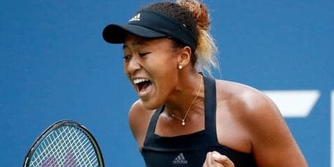 大坂なおみ、準決勝後に松岡修造がインタビュー　「ラスボス」女王S・ウイリアムズと対戦に「すごく緊張しているし楽しみにしている」