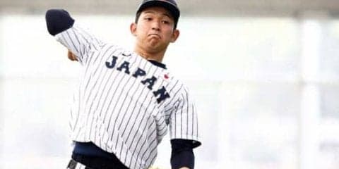 【侍U-18代表】台湾戦スタメン発表　先発は柿木、1番藤原の新打線に　負ければ連覇消滅…