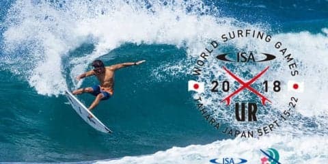 サーフィンの世界選手権「ISA WORLD SURFING GAMES」をURBAN TUBEが公式放送