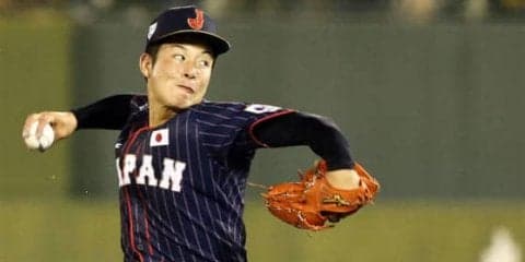 【侍U-18代表】4回から吉田輝星がマウンドへ！　5日の韓国戦で95球投げ中1日で登板